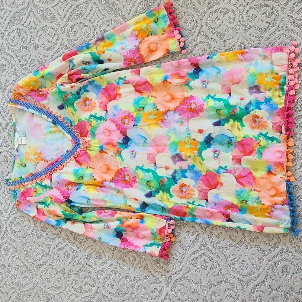 Sundance Water Color Summer Dress